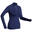 Sous-vêtement de ski Femme - BL 500 1/2 zip haut - bleu marine