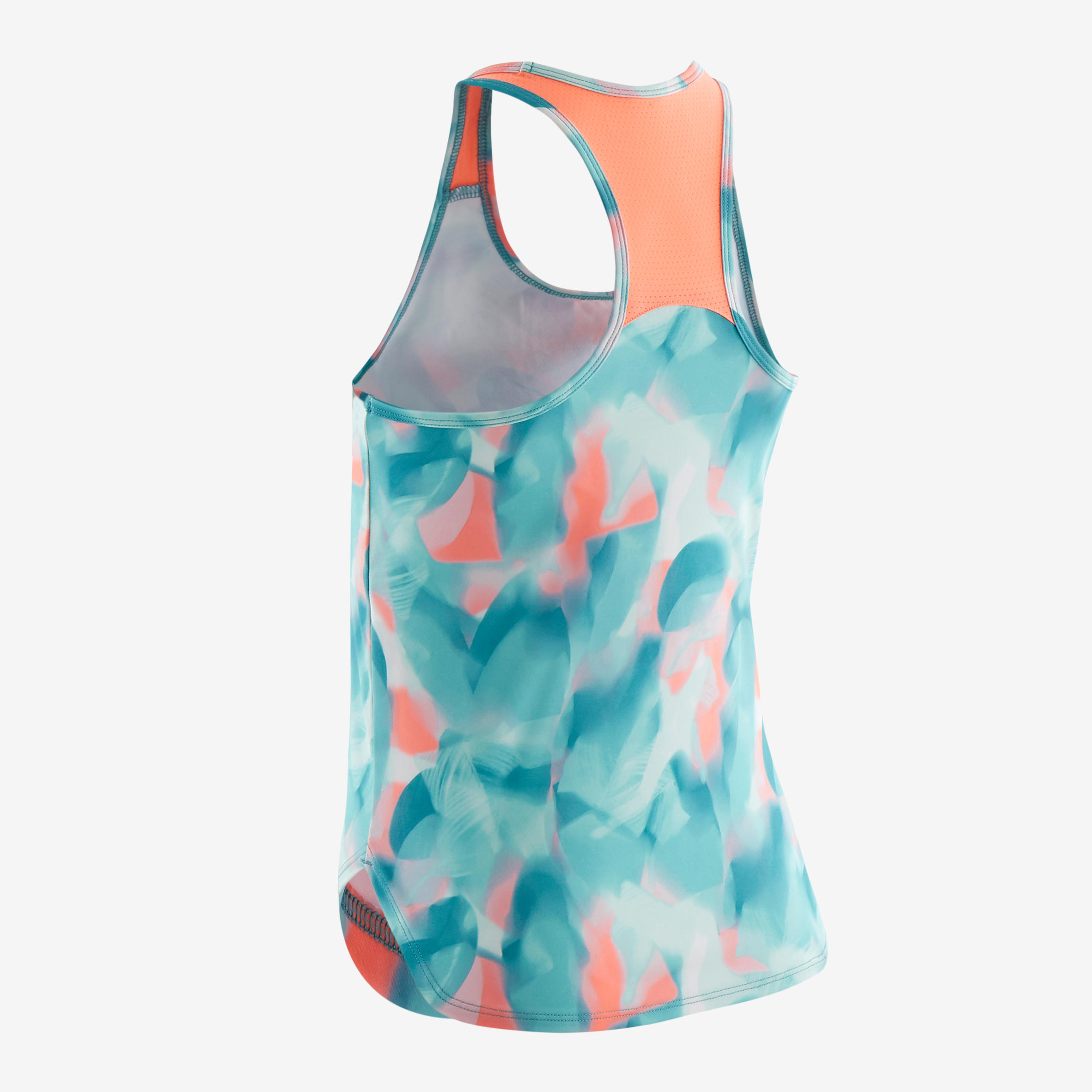 Girls' Breathable Synthetic Gym Tank Top S500 3/10