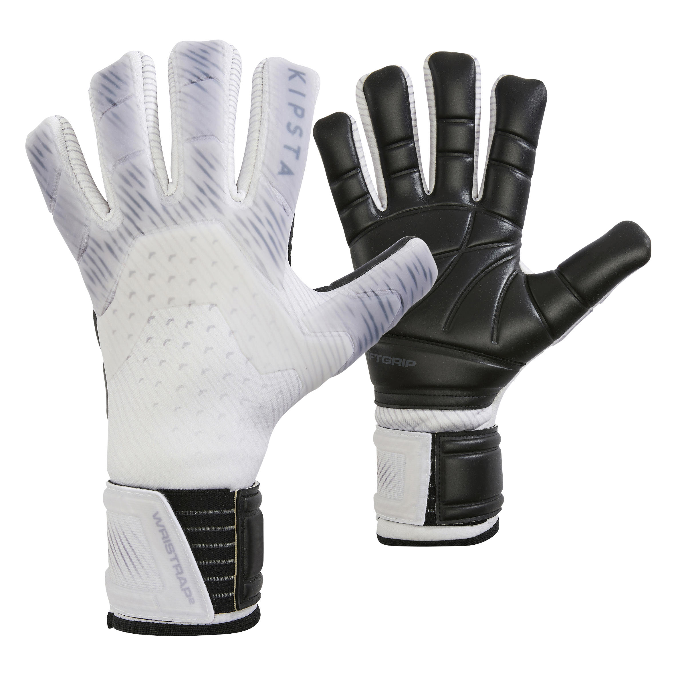 Adult Football Cold Negative Seam Goalkeeper Gloves F900 - Grey 1/4