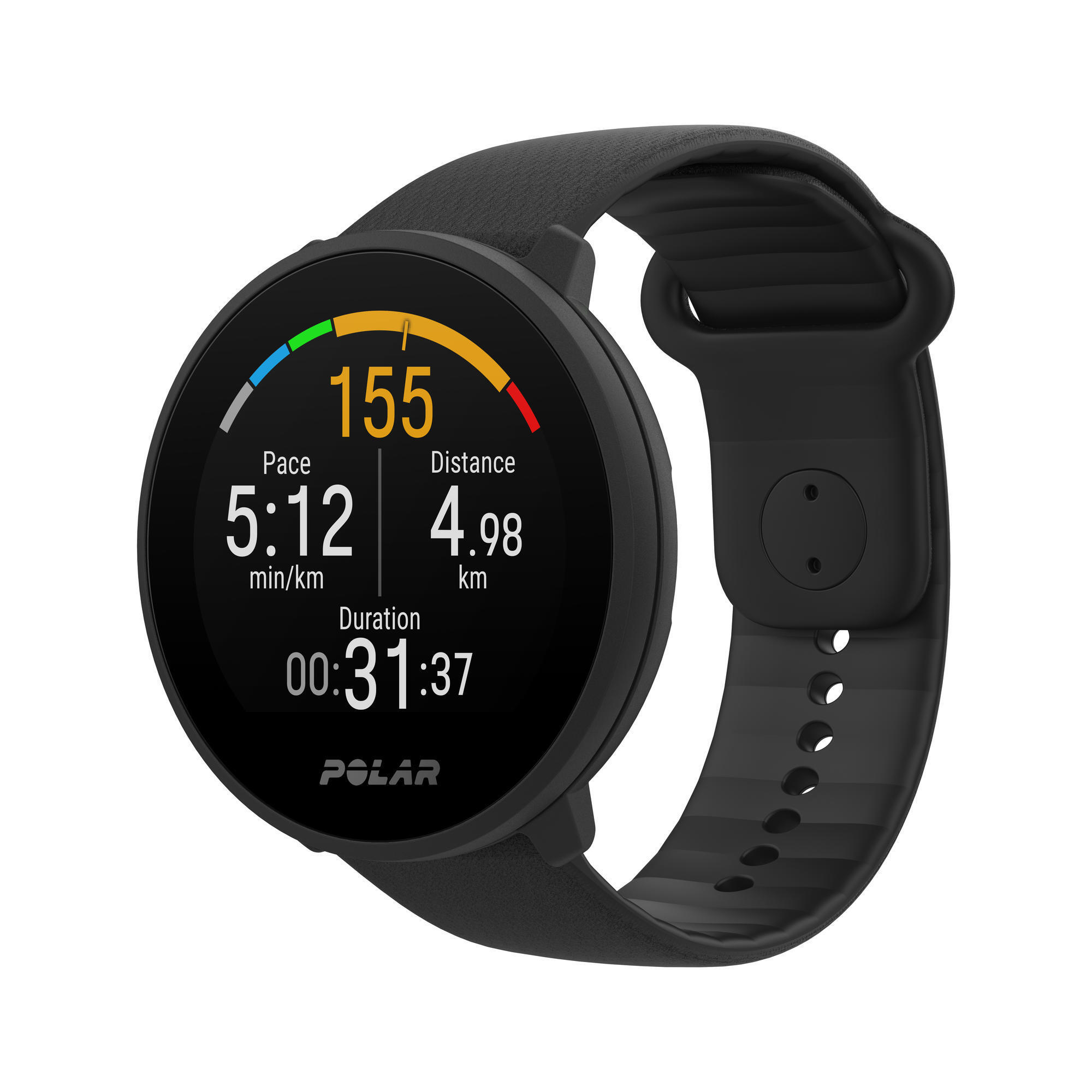 Montre connect e fitness avec suivi du sommeil POLAR UNITE NOIR