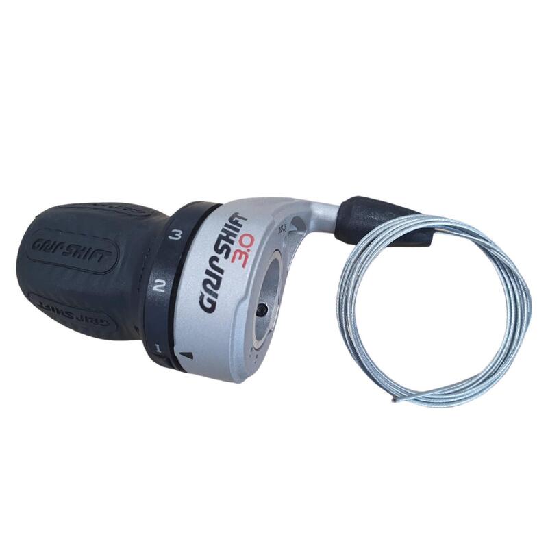 POIGNEE TOURNANTE 3V 3.0 SRAM GRISE