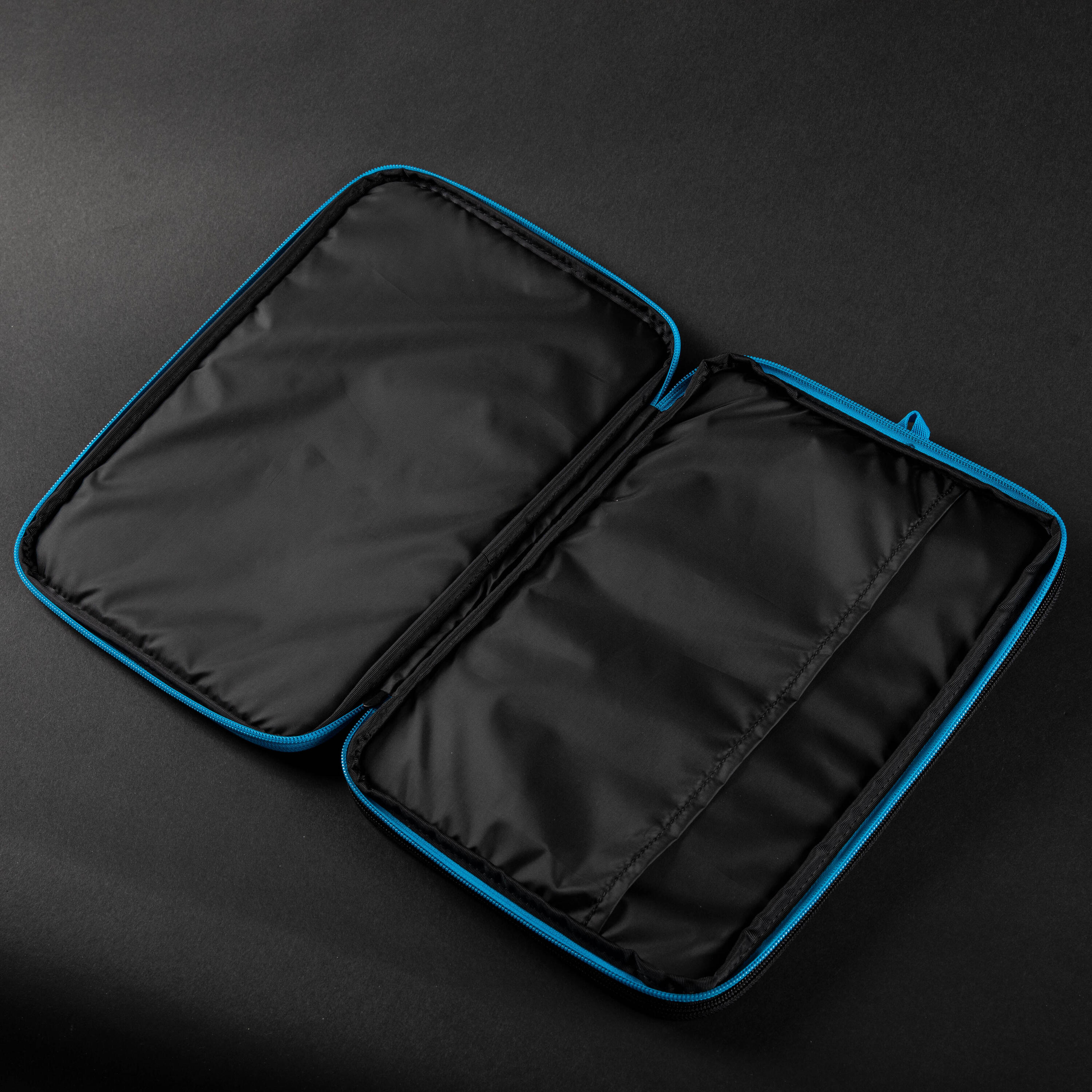 HOUSSE DE RAQUETTE TTC 560 DOUBLE Bleu Noir 4/14