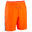 Short de football enfant F520 bleu et orange