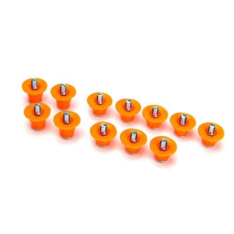 Football Boot Nylon Studs 13-16 mm - Red - Decathlon