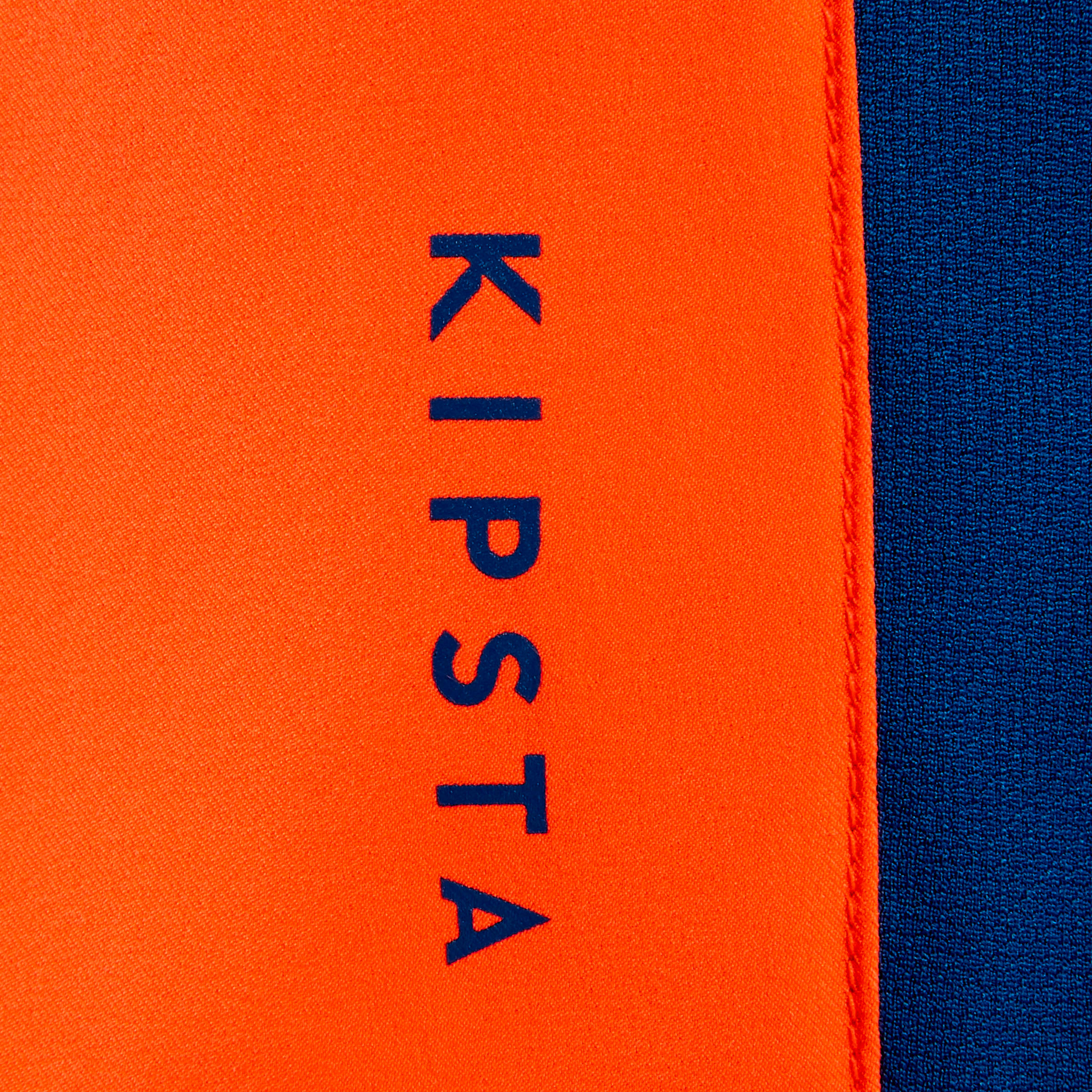F520 Kids' Football Shorts - Blue/Orange 6/6