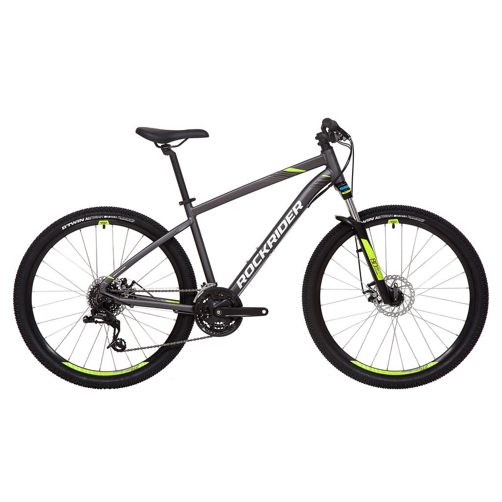 Bicicleta de montaña MTB rin 27.5  Rockrider 520 - Gris