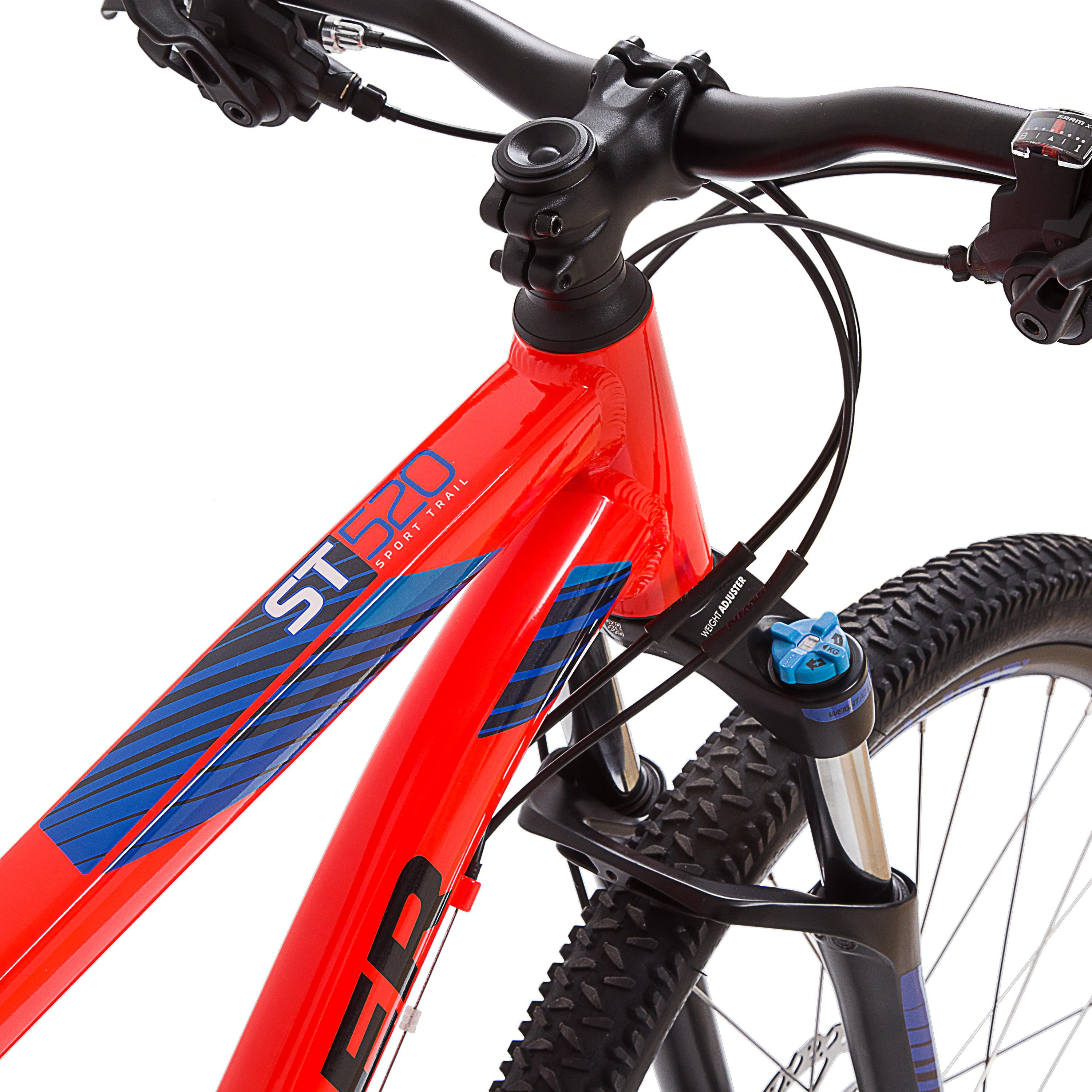 Sport Trail Bike Rockrider ST 520 RR 27.5 Orange