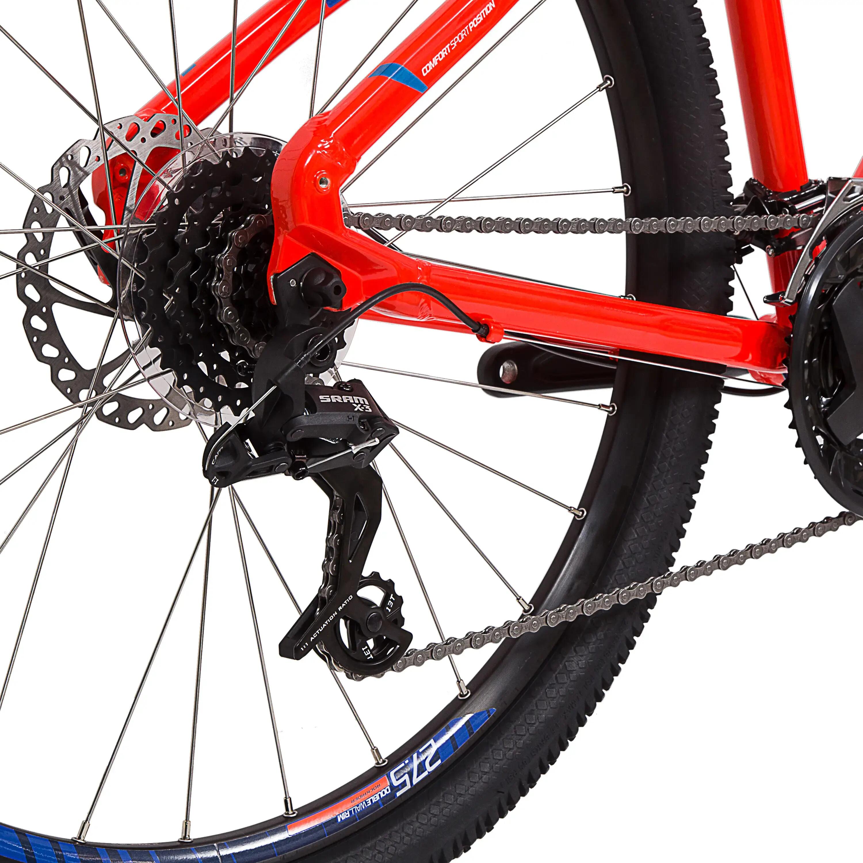 Bicicleta todo terreno	mtb	Rockrider ST 520 naranja 8/8