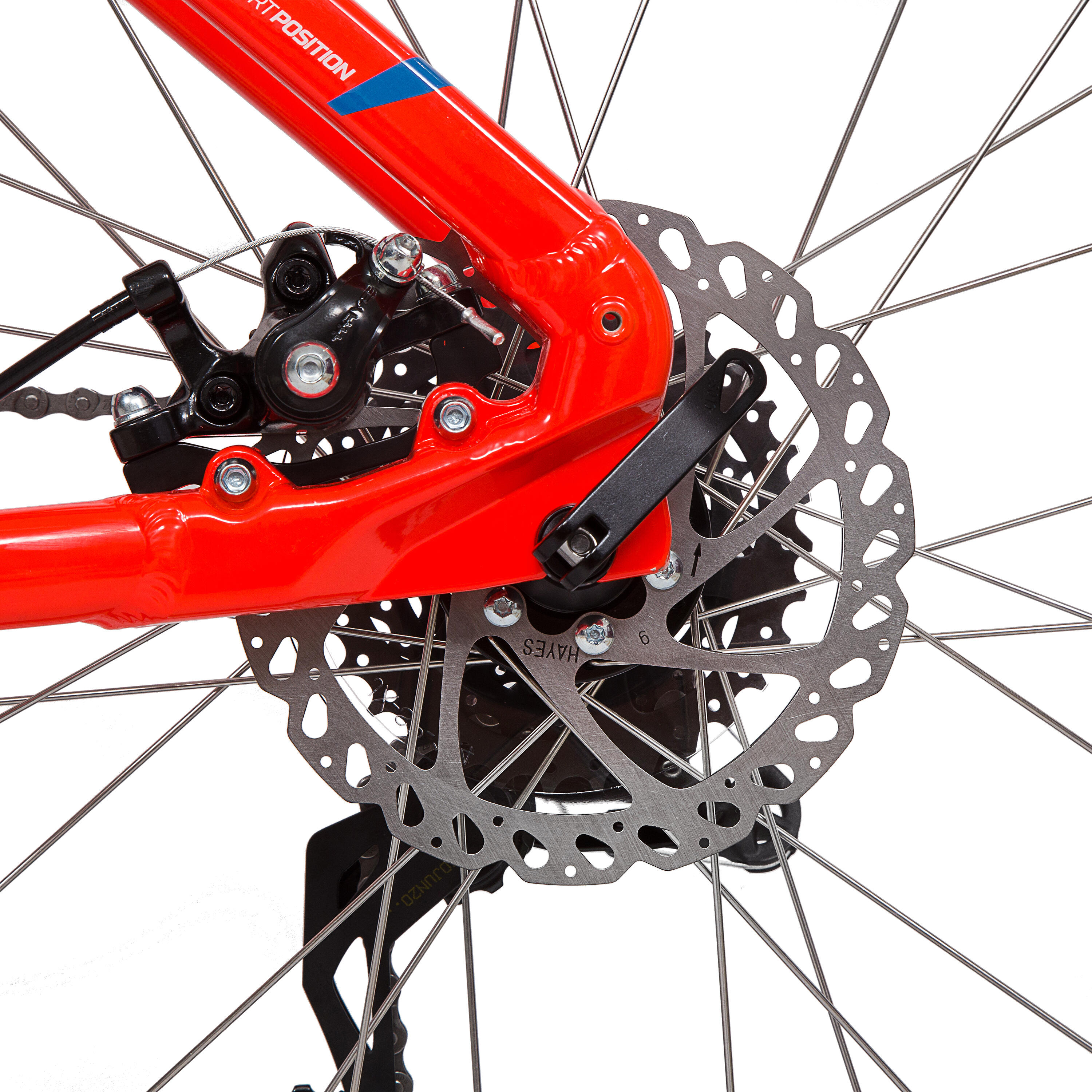 Sport Trail Bike Rockrider ST 520 RR 27.5 Orange Decathlon
