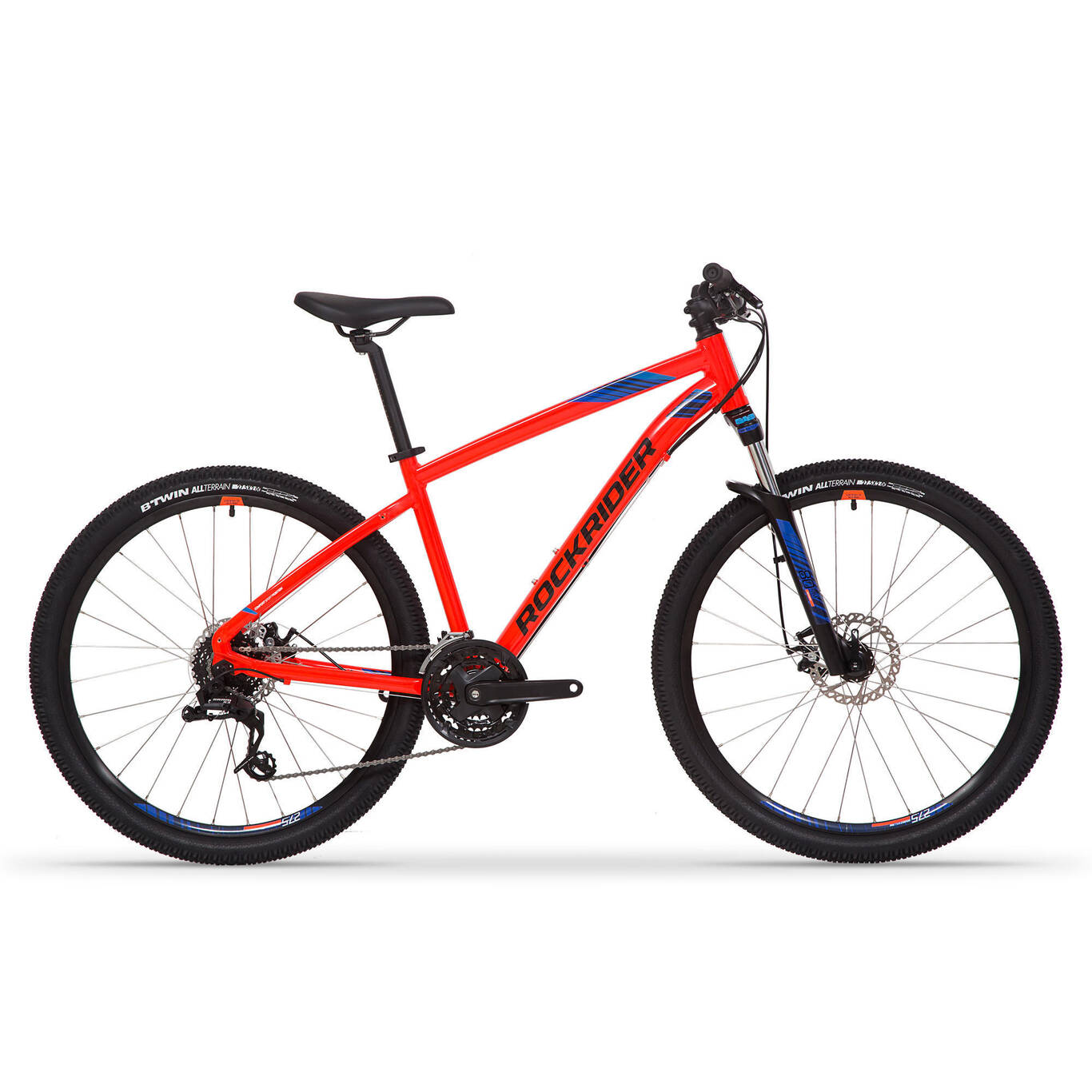 កង់ភ្នំ Rockrider ST 520 RR 27.5 - ពណ៌ទឹកក្រូច