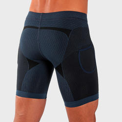 Malla trail running corta Mujer Megamo azul HOKO | Decathlon