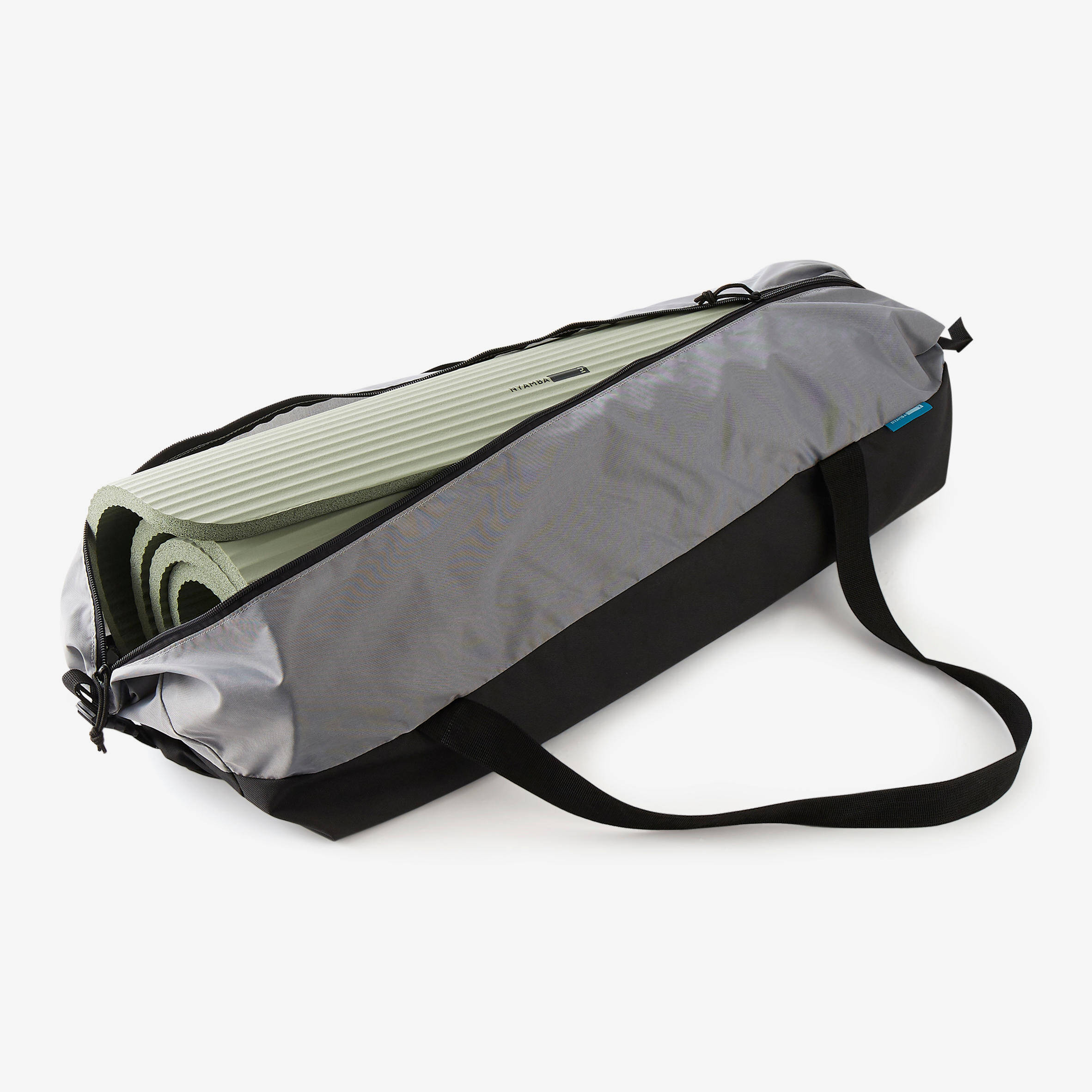 Pilates Gym Mat Bag - Grey -  2