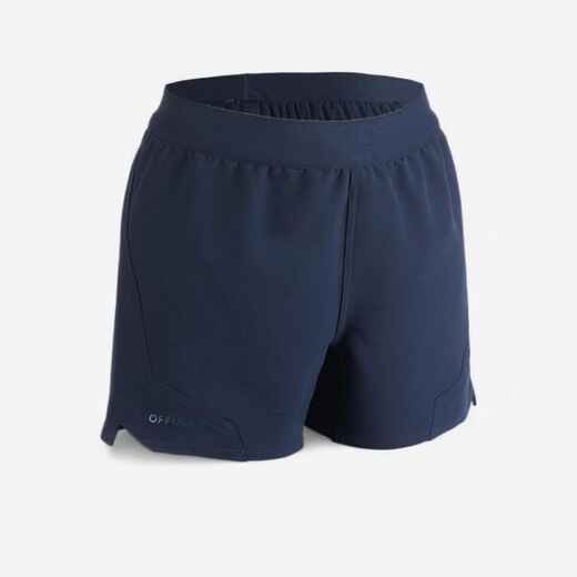 
      Kids' Rugby Shorts R500 - Navy Blue
  