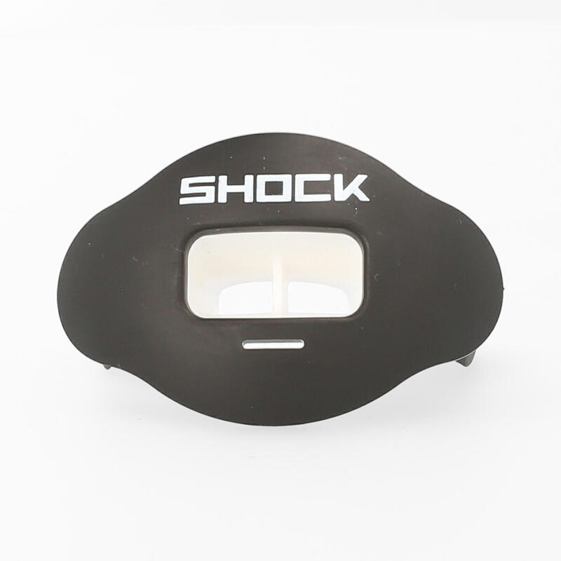 Adult Mouthguard Solid Max Air Flow - Black