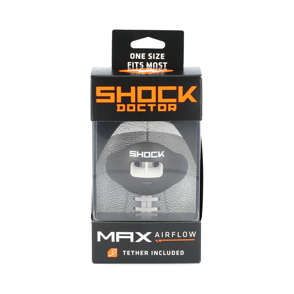 Chránič zubov Max Air Blow Solid pre dospelých čierny