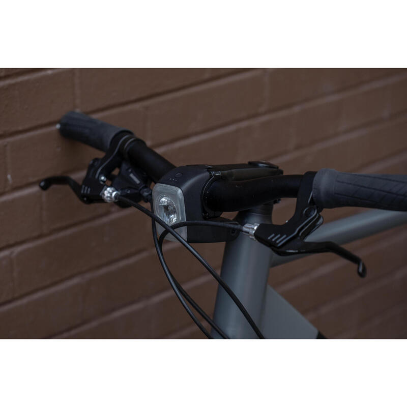 Voorlicht stadsfiets Elops Speed usb