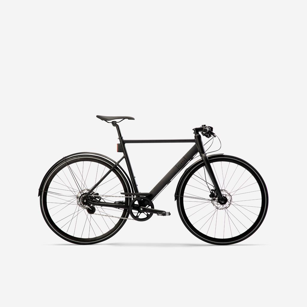 Rýchly mestský bicykel Elops Speed 920 čierny