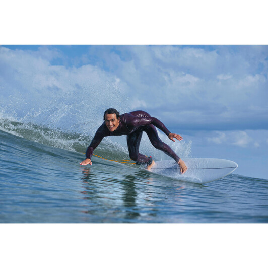 Гидрокостюм для серфинга неопреновый 4/3 мм мужской бордовый SURF 900 Olaian