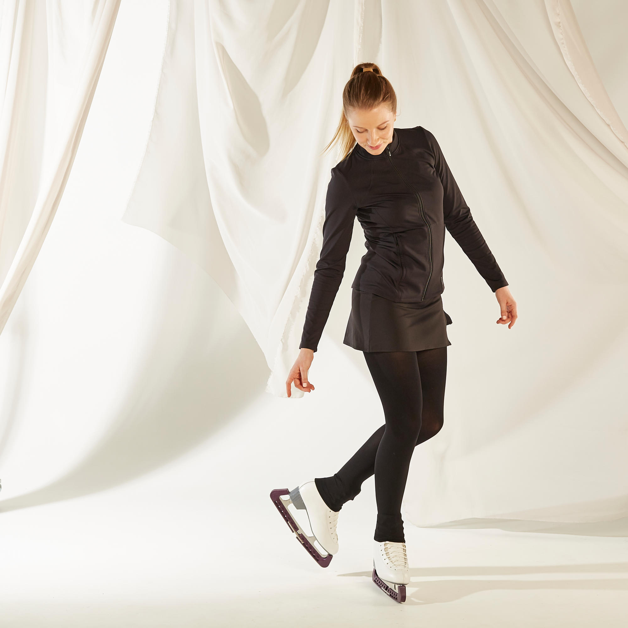 FOOTLESS ADULT FIGURE SKATING TIGHTS