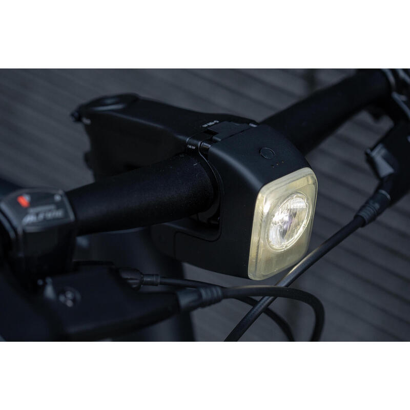 Voorlicht stadsfiets Elops Speed usb