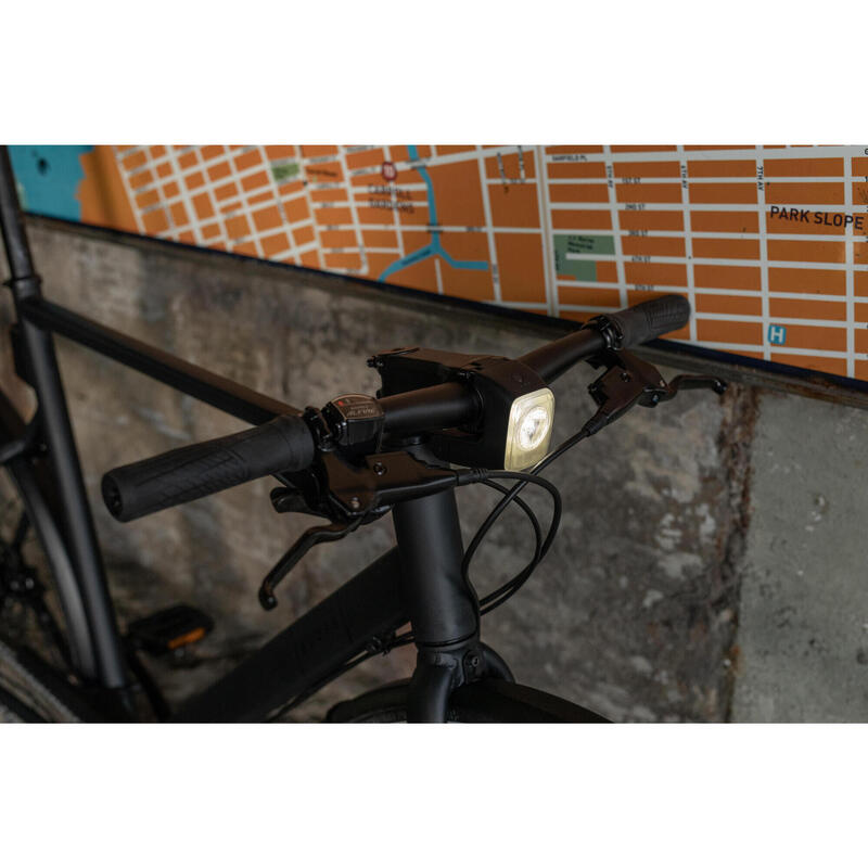 Voorlicht stadsfiets Elops Speed usb