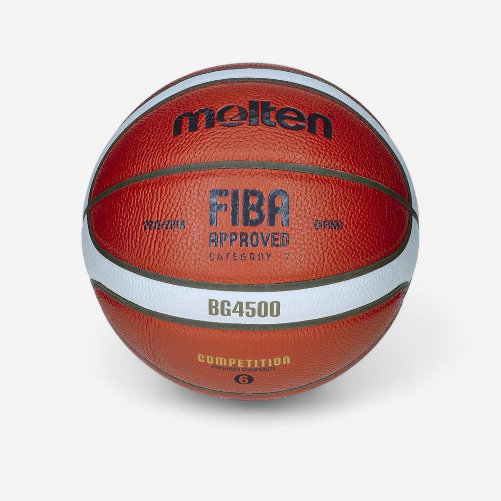 FIBA Basketball Molten B6G 4500 Size 6 - Orange