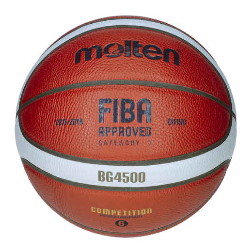 
      Basketbalová lopta Molten B6G 4500 veľkosť 6 oranžová
  