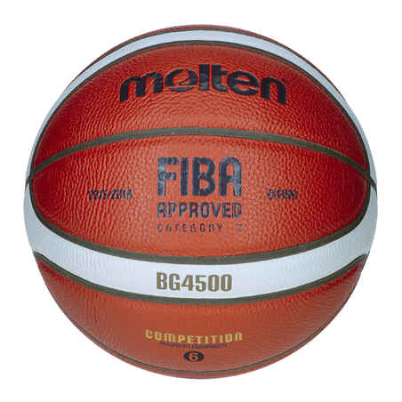 Košarkarska žoga FIBA  B6G 4500 Velikost 6 - oranžna