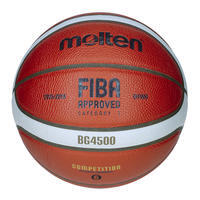 KOŠARKAŠKA LOPTA FIBA MOLTEN B6G 4500 VELIČINE 6 - NARANDŽASTA