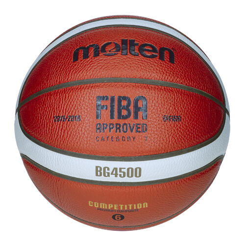 Ballon de basketball FIBA taille 6 - MOLTEN B6G 4500 Orange