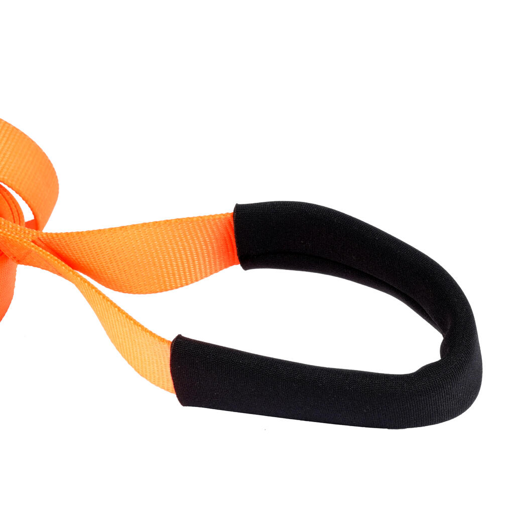 Oranžna vrv za prenašanje ulova 