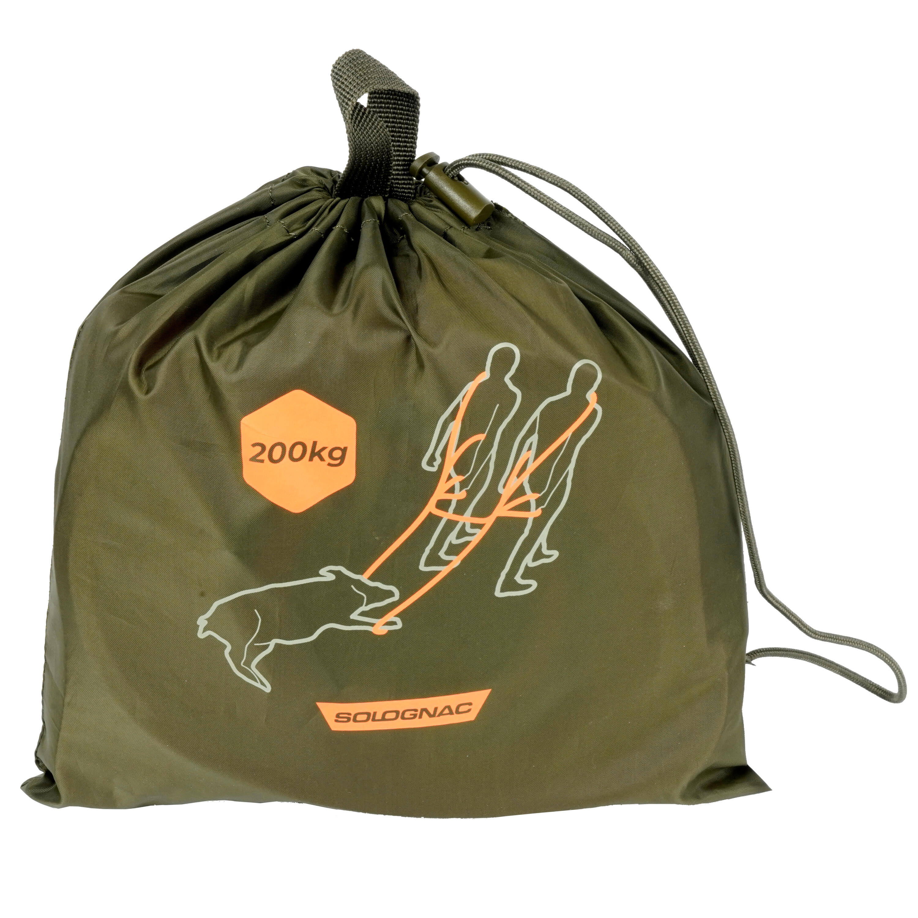 Wildsleper 200 kg oranje 4/5