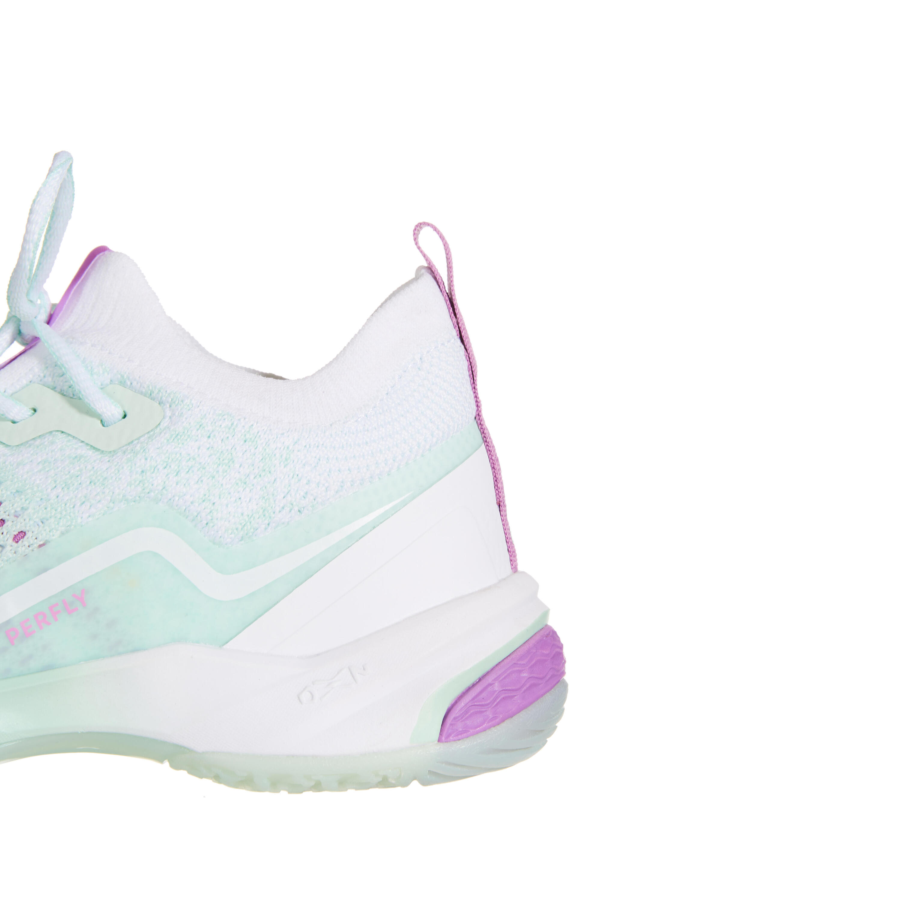 WOMEN BADMINTON SHOES BS 900 ULTRA LITE WHITE MINT 9/15