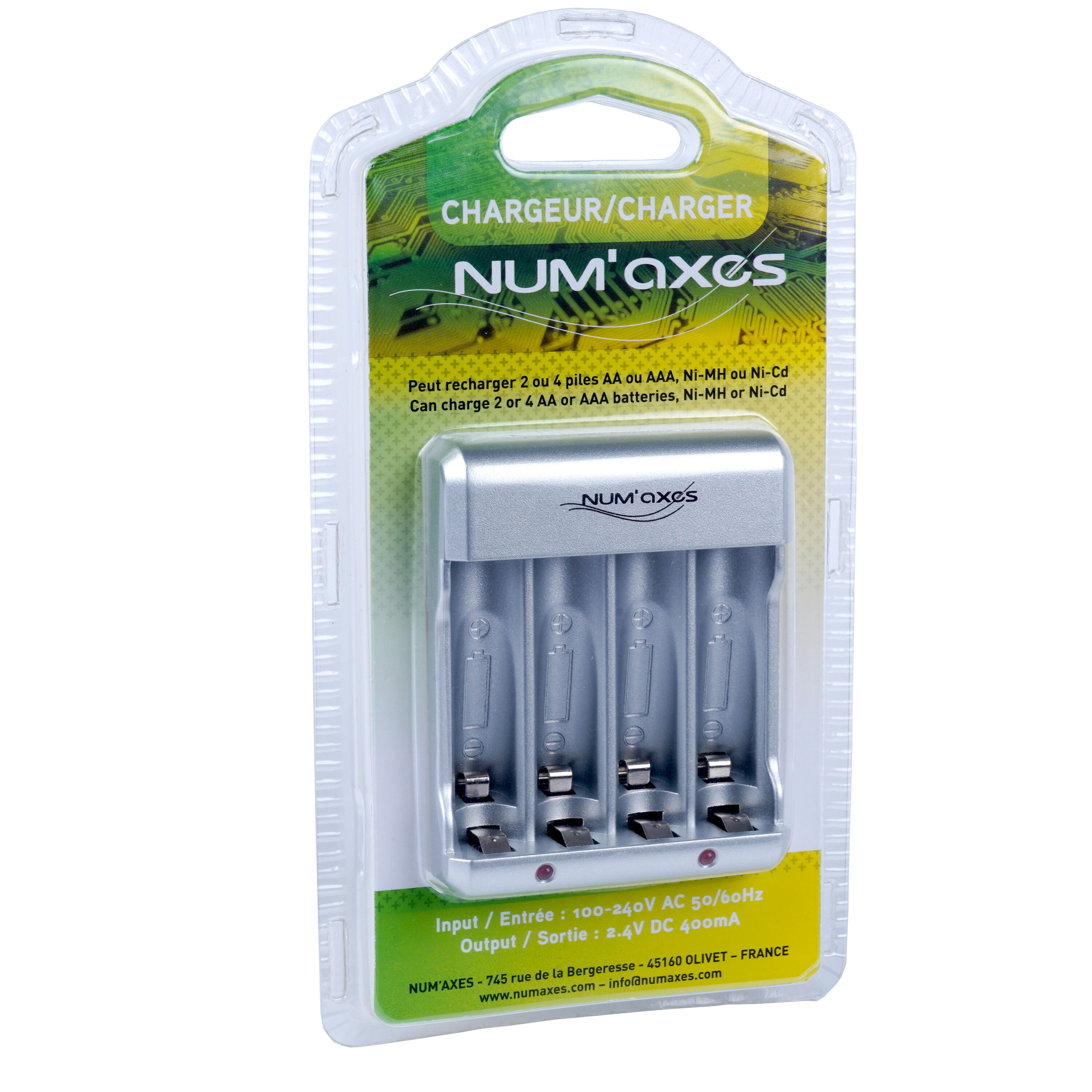 NUM'AXES Battery Charger