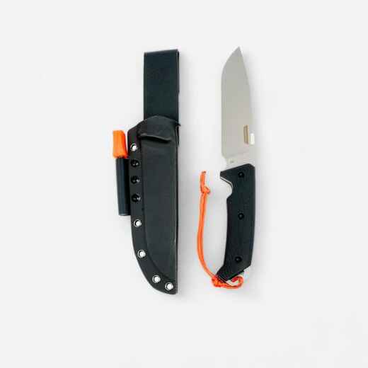 
      Bushcraft Heavy Duty Fixed-Blade Knife 15 cm SIKA 150 G10 - Black
  