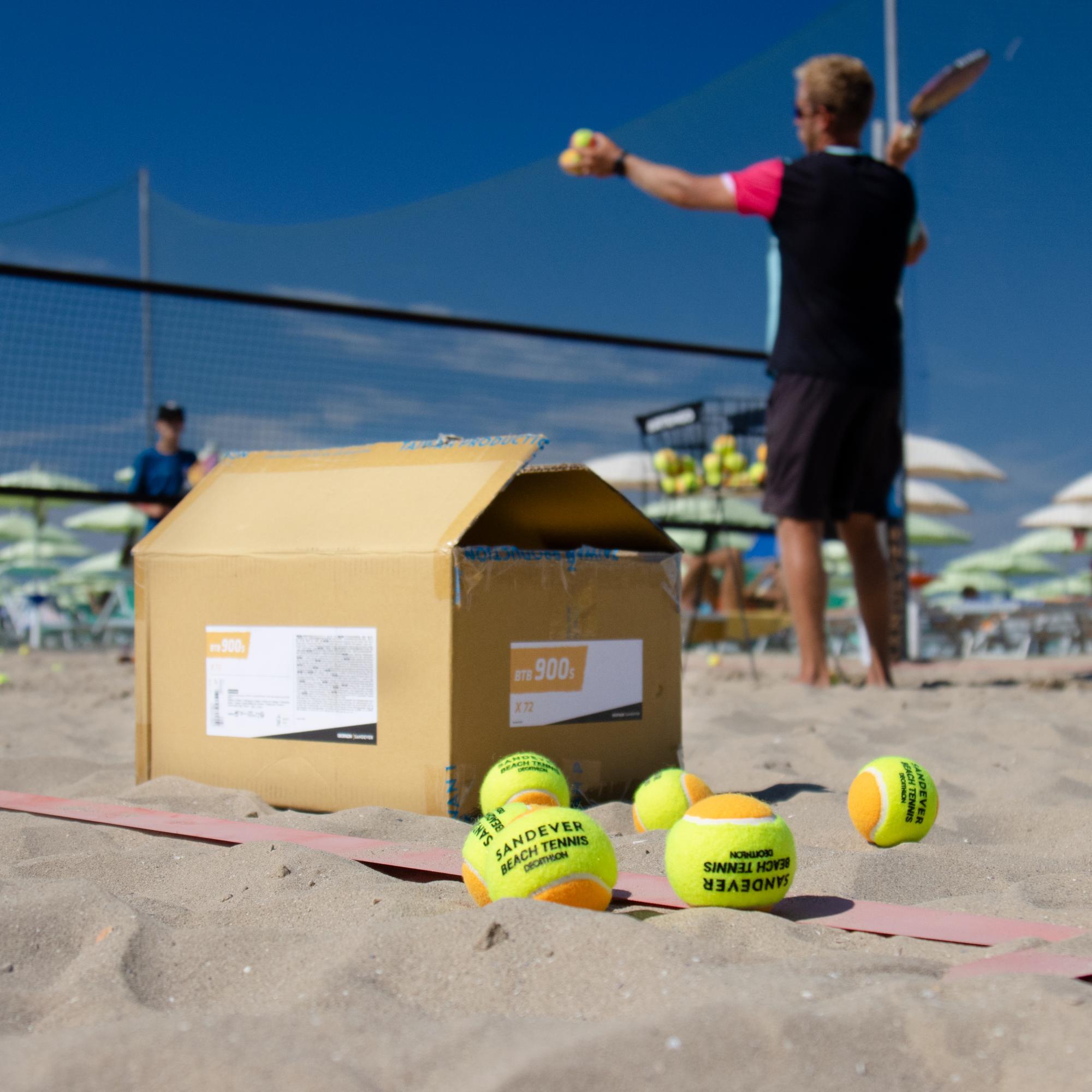 BEACH TENNIS BALL BTB 900 ORANGE S X72