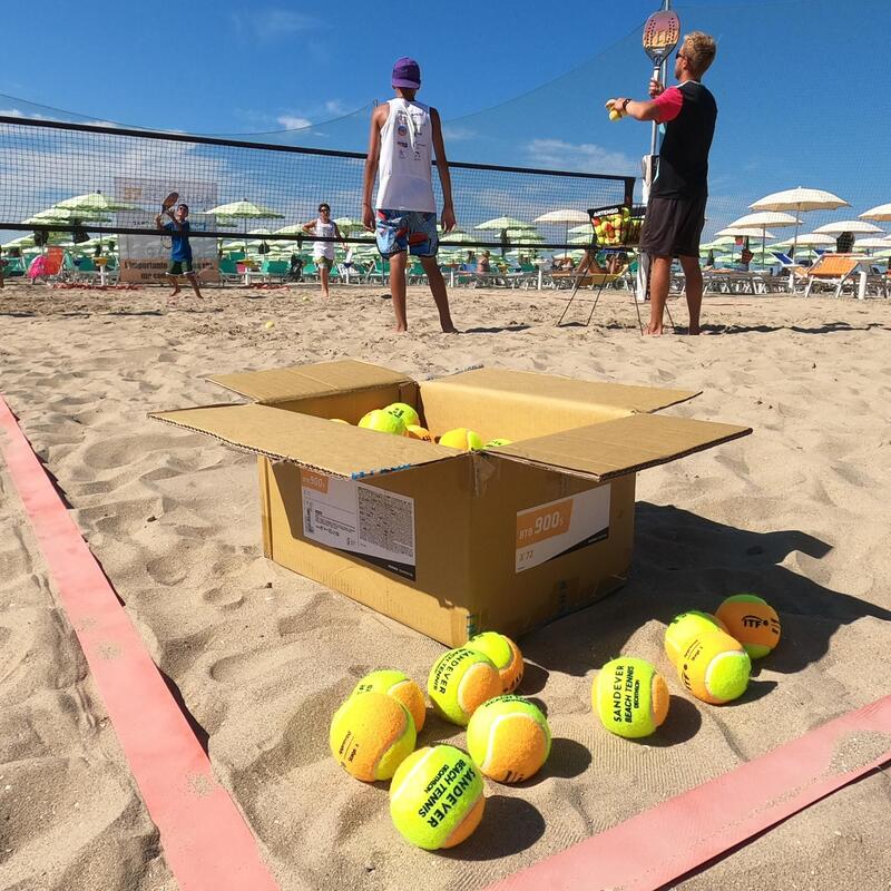 BALLE DE BEACH TENNIS BTB 900 ORANGE S X72