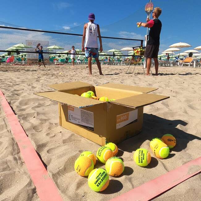 Palline beach tennis BTB 900 SANDEVER - BEACH TENNIS Sport di racchetta