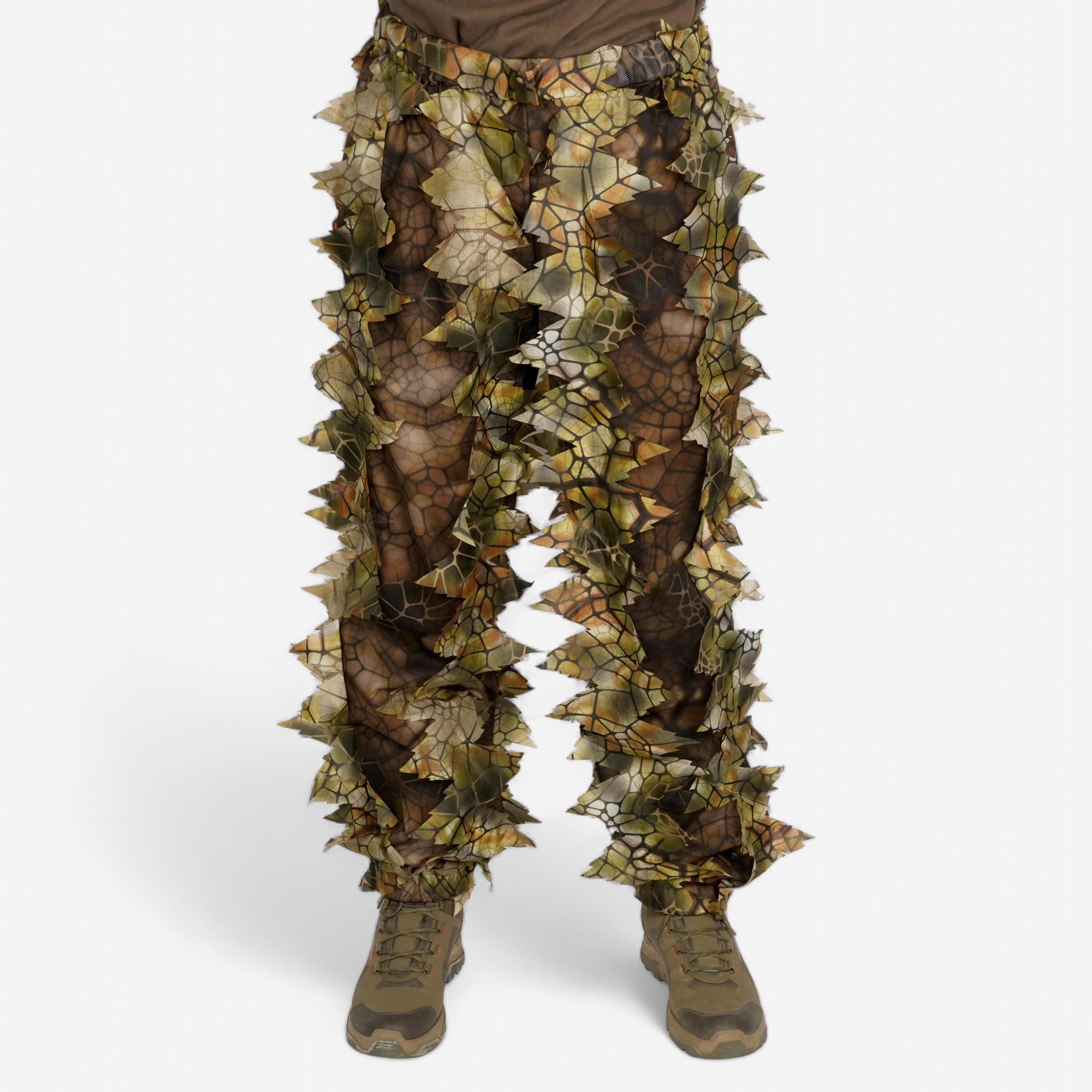 SOLOGNAC Pantalón De Caza Hombre Solognac 3d Camuflaje Hojas Sigilo Mesh