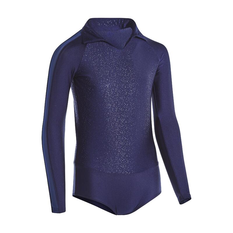 Camiseta Patinaje Artístico Niño Axelys Azul