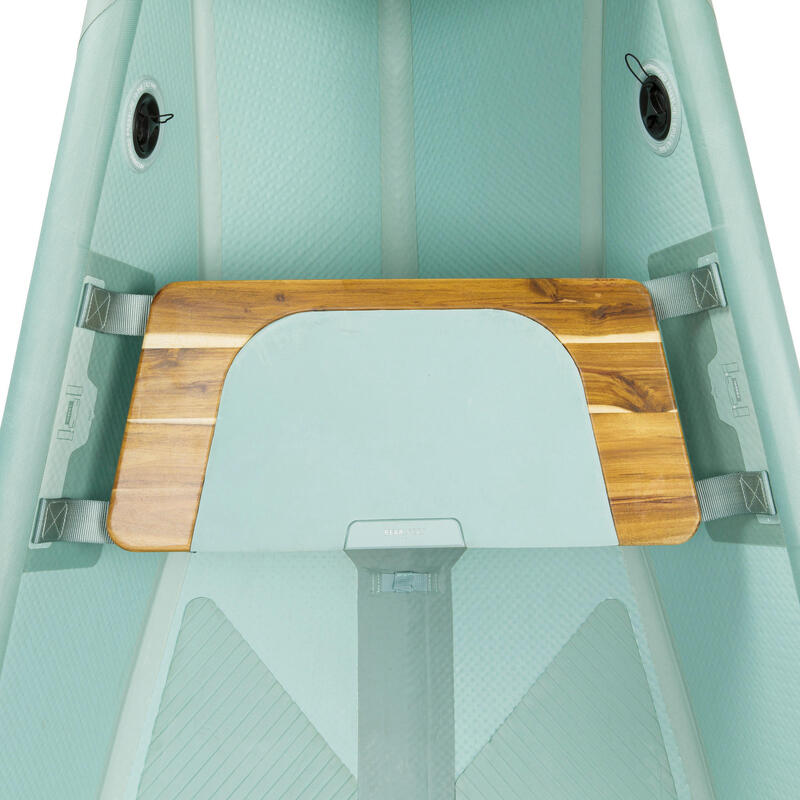 X500 high pressure Dropstitch inflatable canoe 4 seats (2 adults + 2 kids)