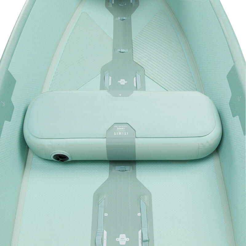 X500 high pressure Dropstitch inflatable canoe 4 seats (2 adults + 2 kids)