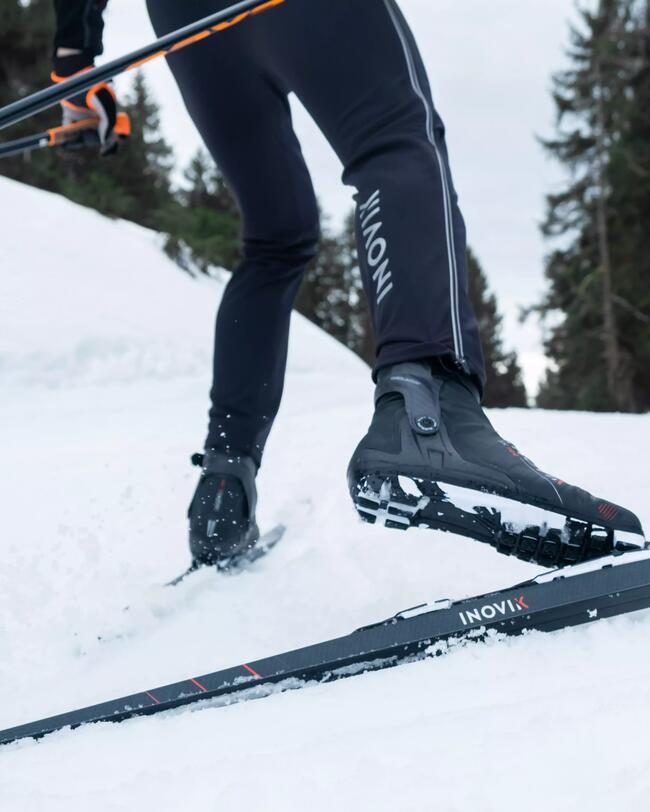 Langlaufbroek voor heren XC S OVERP 900 - Zwart