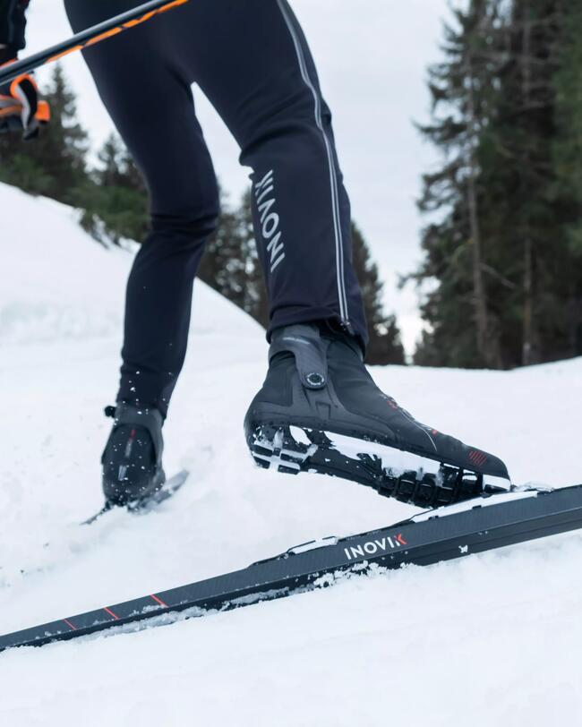 Sobre-calças de ski de fundo Homem XC S OVERP 900 - Preto