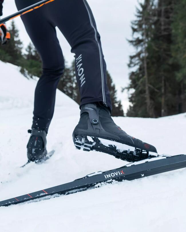 Surpantalon de ski de fond homme XC S OVERP 900 - Noir