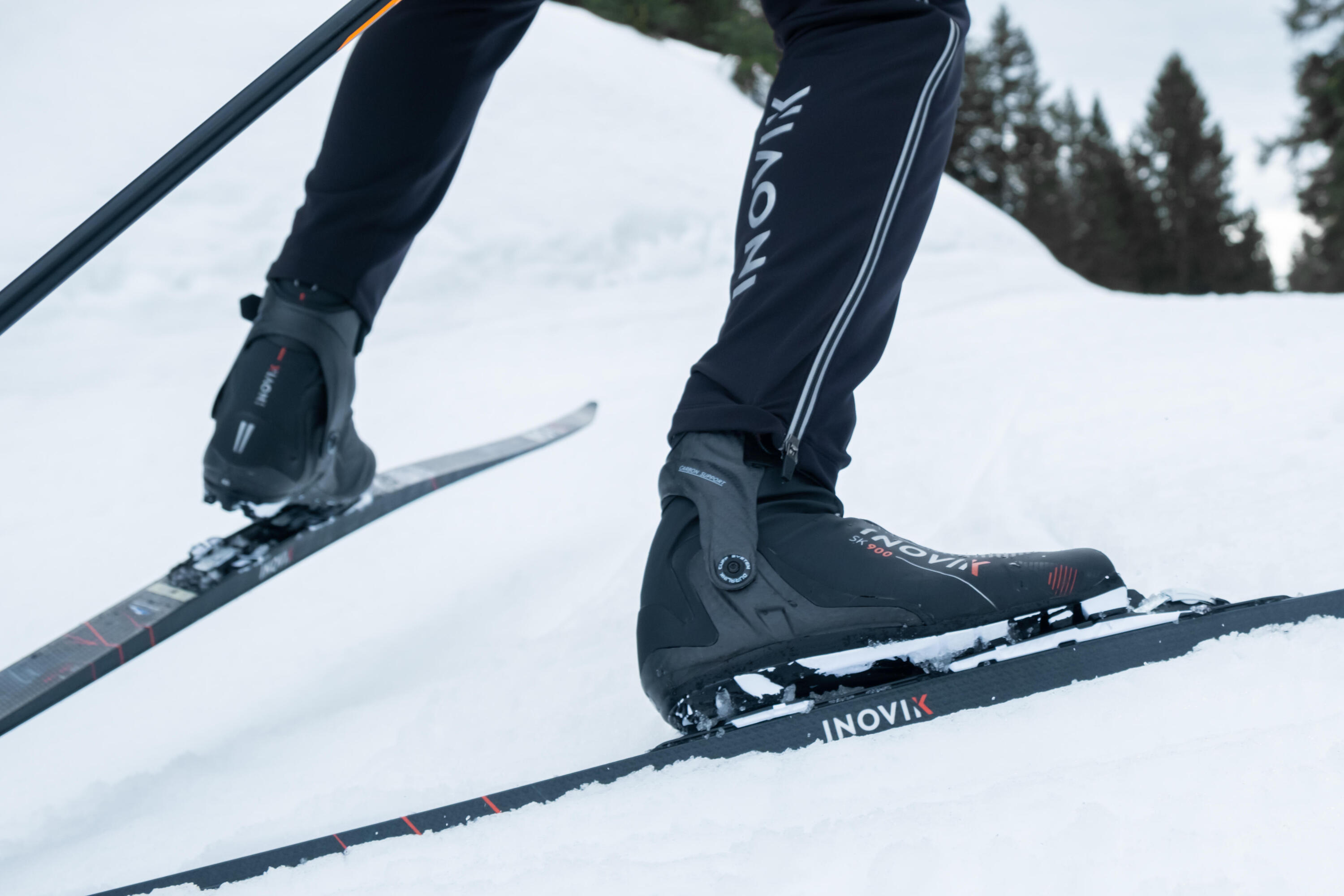 Skis de fond de pas de patin avec fixations – 900 Xcelerator 7/8