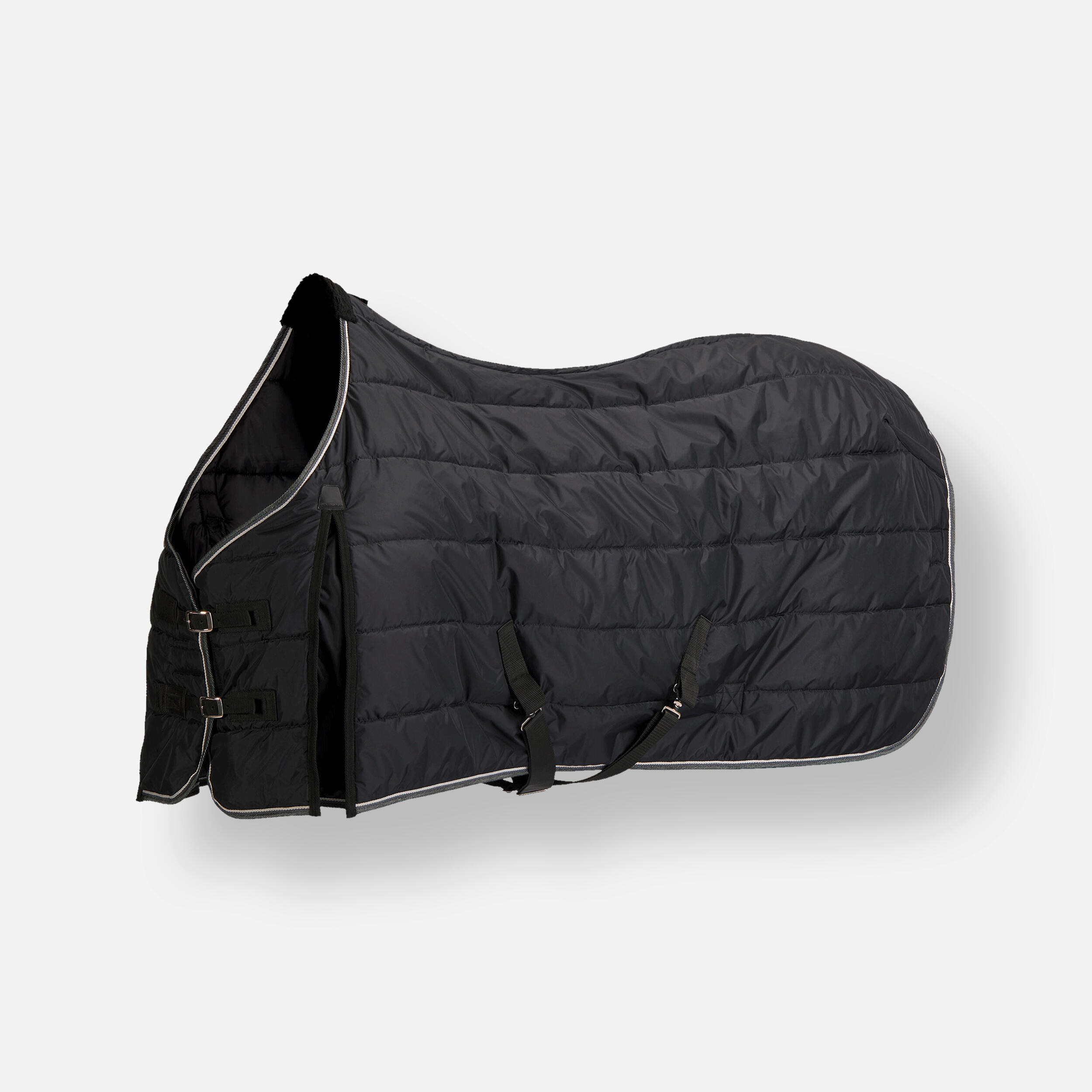 Couverture d'écurie équitation cheval et poney STABLE 200 noir