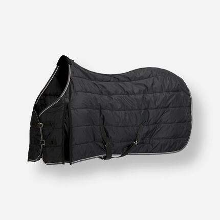 Couverture d'écurie équitation cheval et poney STABLE 200 noir