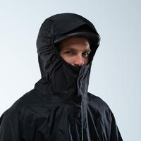 פונצ'ו דגם 100 לרכיבה עירונית - שחור