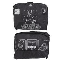 פונצ'ו דגם 100 לרכיבה עירונית - שחור